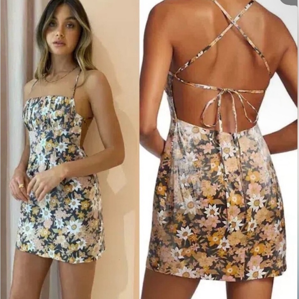 NWT Rumer the Label Paloma Mini Dress REVOLVE Size M
